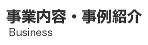 事業内容・事例紹介